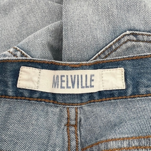 Brandy Melville Button Fly Distressed Jeans Size 23 Women’s - Picture 6 of 8